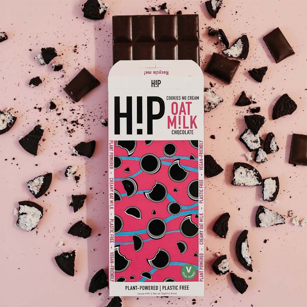 [Best Before 30Sep2025] Hip Oat Milk Cookies No Cream Chocolate 70g
