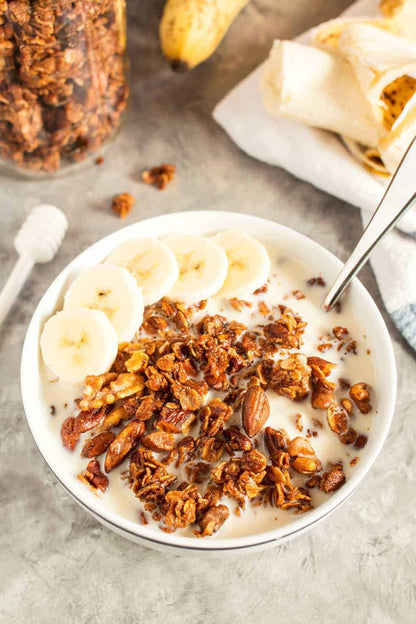 Mornflake Really Nutty Granola Honey Toasted Oats With Mixed Nuts 500g