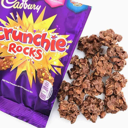 Cadbury Crunchie Rocks 110g แคดเบอรี ครั้นชี่ ร็อค 110กรัม