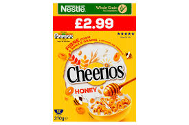 Nestle Honey Cheerios Cereal 370g