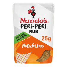 Nandos Peri Peri Medium Dry Rub 25g