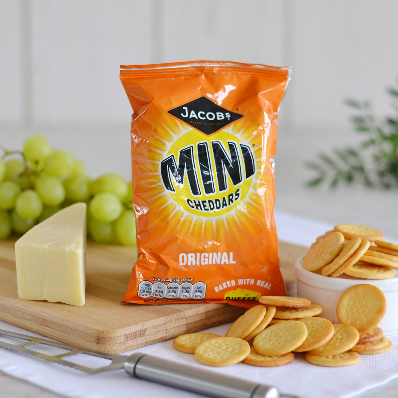 [BestBefore-30Sep2025] Jacobs Mini Cheddars Original 90g