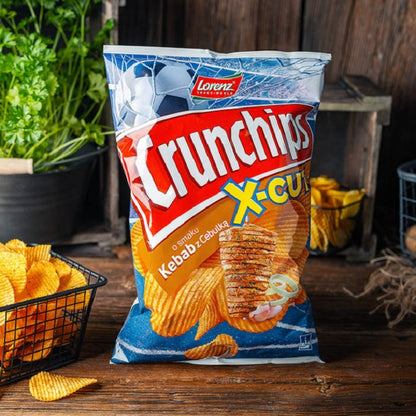 [BestBefore 9Jan2026] Lorenz Crunchips X Cut Kebab Flavour Crisps 75g