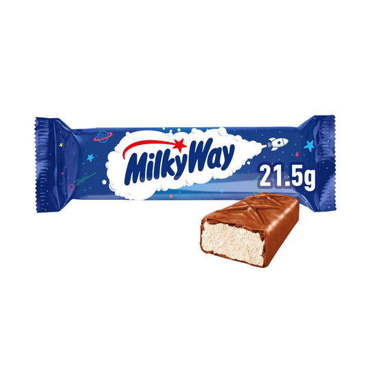 MilkyWay Multipack [6x21.5g] 129g มิลค์กี้เวย์ ช็อกโกแลตนม วิปปิ้งตรงกลางเล็กน้อย แบบมัลติแพ็ค [6x21.5 กรัม] 129 กรัม