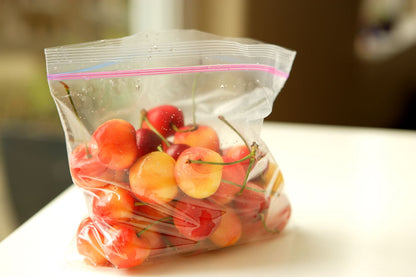 TidyZ Double Zipper Freezer Food Bags 15 Packs