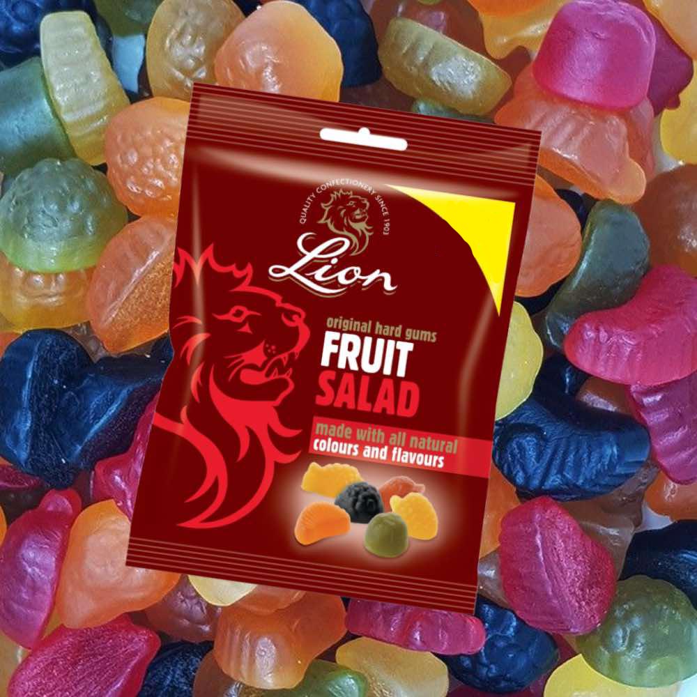 Lion Gums Fruit Salad 130g