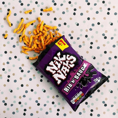 Nik Naks Rib N Saucy Grab Bag Crisps 45g