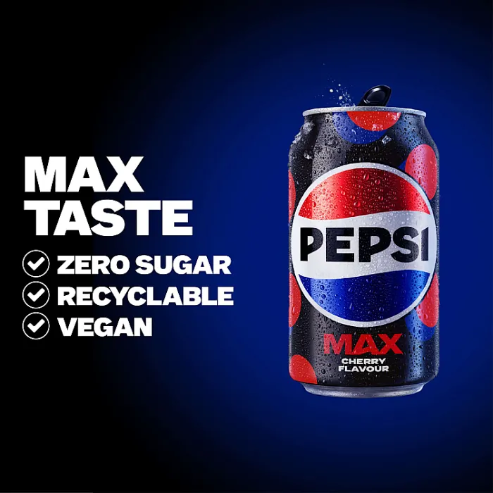 [BestBefore-31Dec2025] Pepsi Max Cherry 330ml