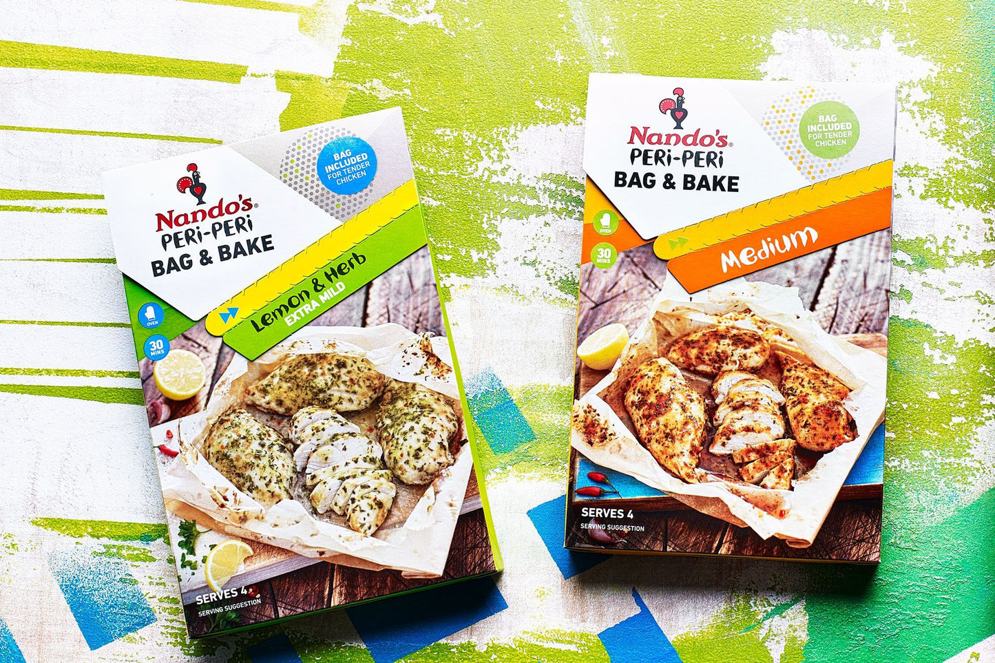 Nandos Peri Peri Bag & Bake Lemon & Herb Extra Mild Powder Mix 20g