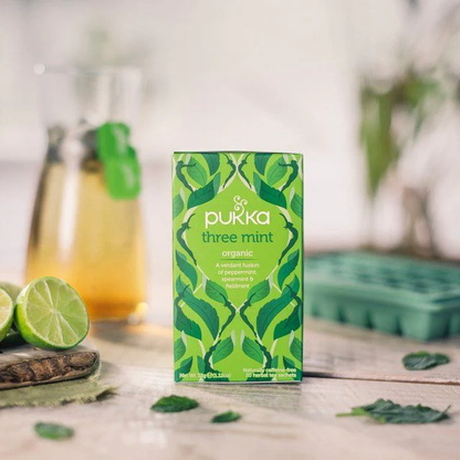 Pukka Three Mint Herbal Tea 20pcs 32g