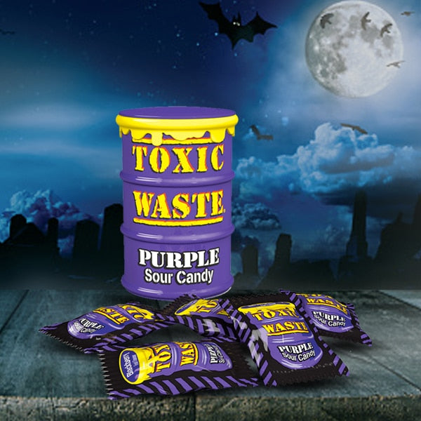 Toxic Waste Purple Sour Candy Drum 42g