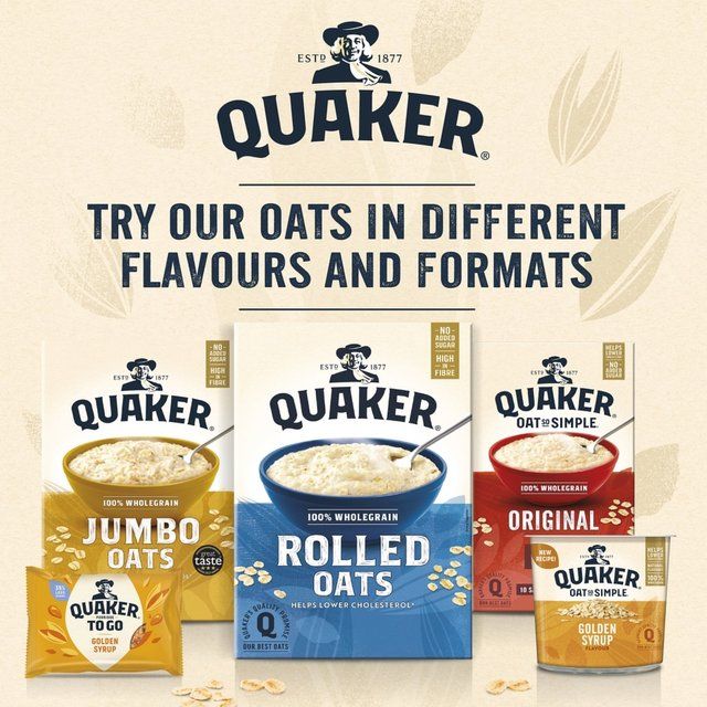 Quaker Original Oat So Simple Sachets 432g