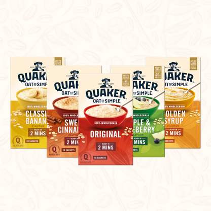 Quaker Original Oat So Simple Sachets 432g