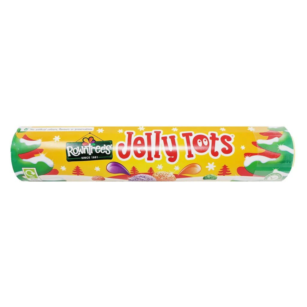 Rowntree's Jelly Tots Sweets Giant Tube 115g