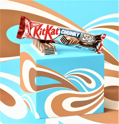 Nestle Kit Kat Chunky Funky Chocolate 4 Bars 128g