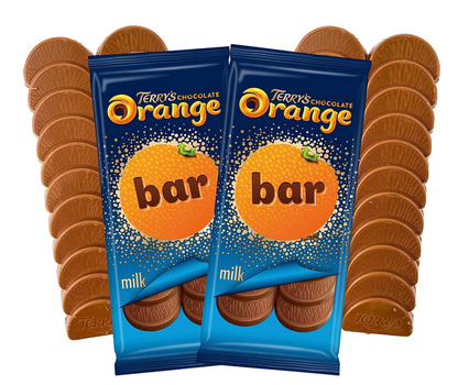Terry's Chocolate Orange Bars 90G