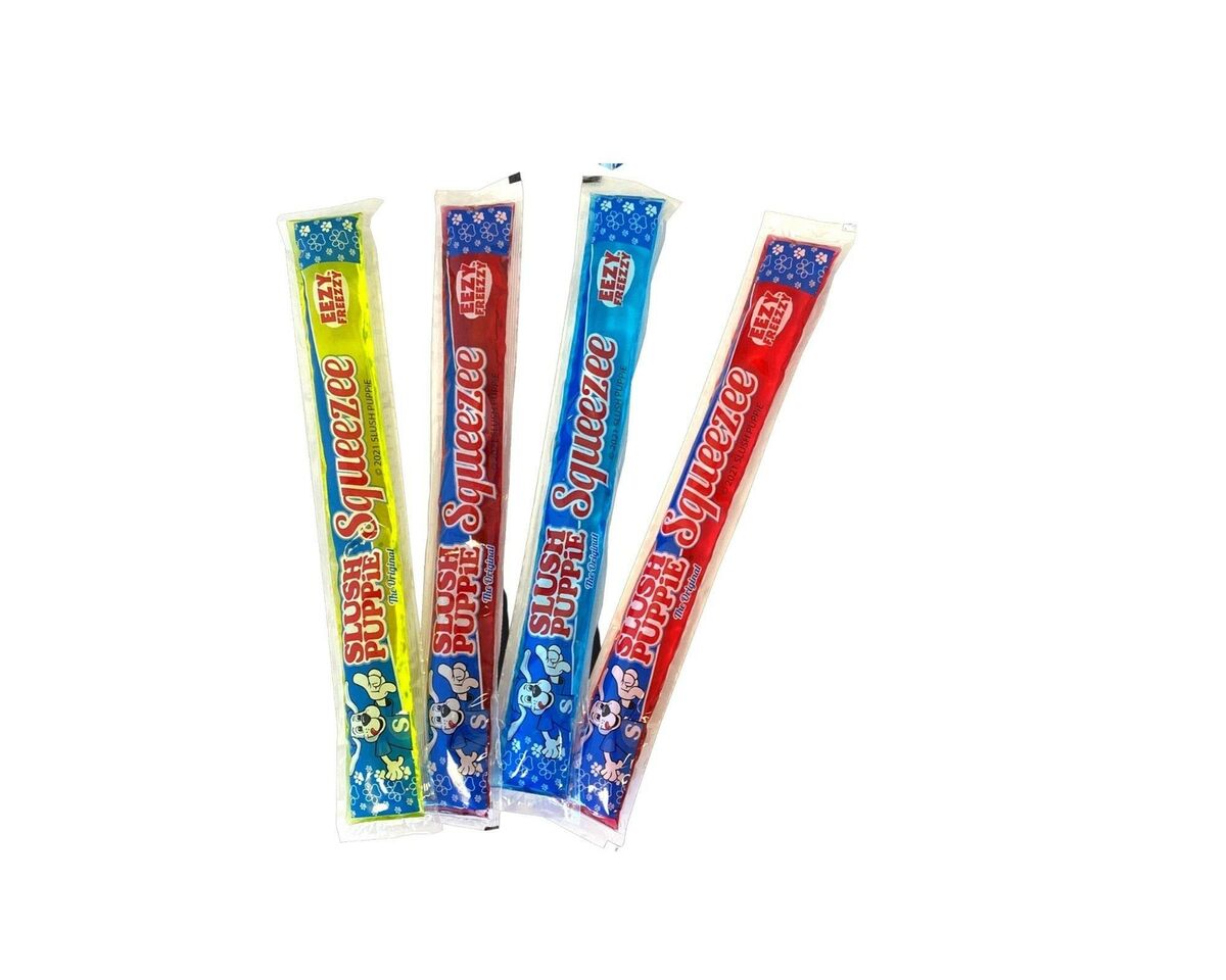 Slush Puppie The Original Squeezee Ice Pops 10 x 60ml