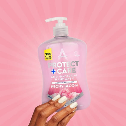 Astonish Peony Bloom Anti-Bacterial Liquid Hand Wash 600ml