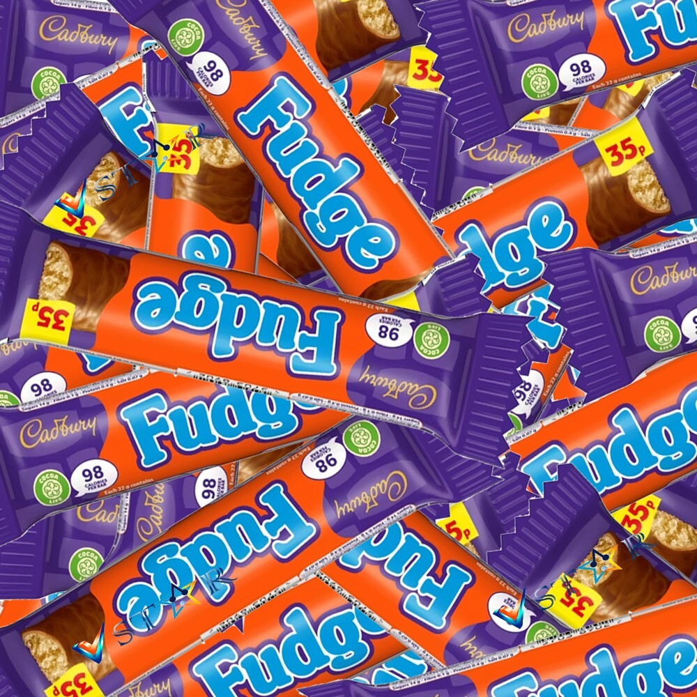 Cadbury Fudge Chocolate Bar 4 Pack 88g