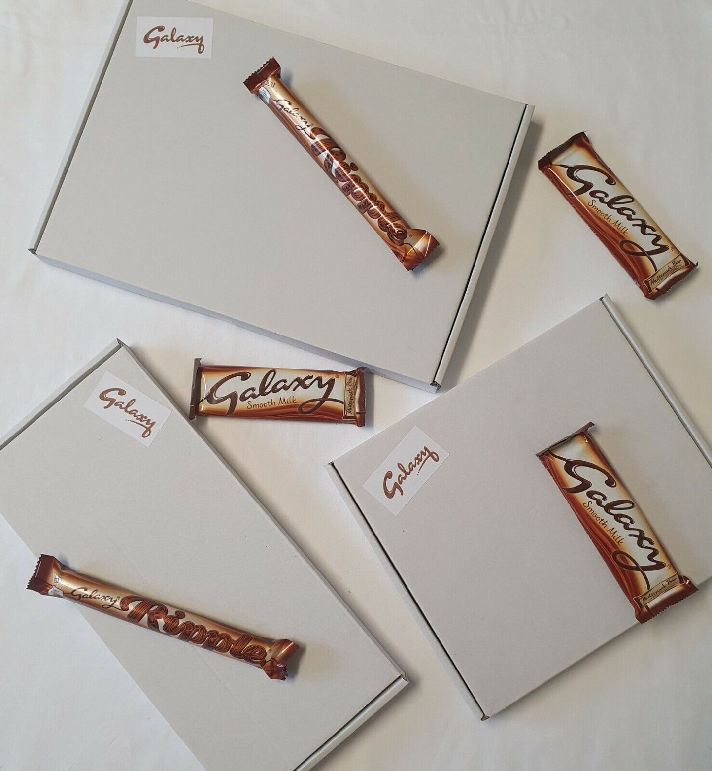 Galaxy Ripple Chocolate Bars Multipack [4 X 30g] 120g กาแล็กซี่ ริปเปิล ช็อกโกแลตแท่ง แบบมัลติแพ็ค [4 X 30 กรัม] 120 กรัม