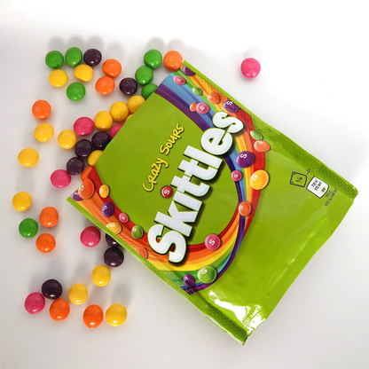 Skittles Crazy Sours Sweets Treat Bag 109g