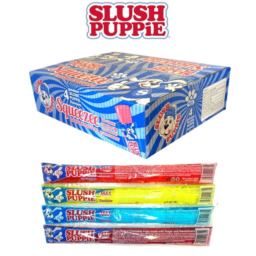 Slush Puppie The Original Squeezee Ice Pops 10 x 60ml