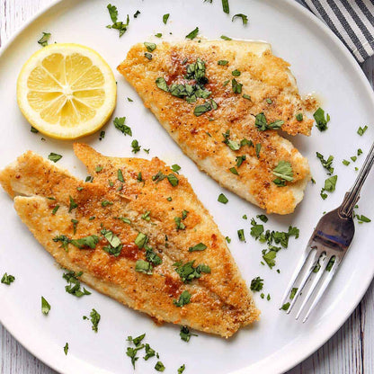 [Best Before 22-oct-2025] Iceland Lemon & Parsley Sole Fillets 250g