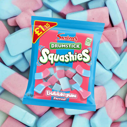 Swizzels Drumstick Squashies Bubblegum Flavour 120g