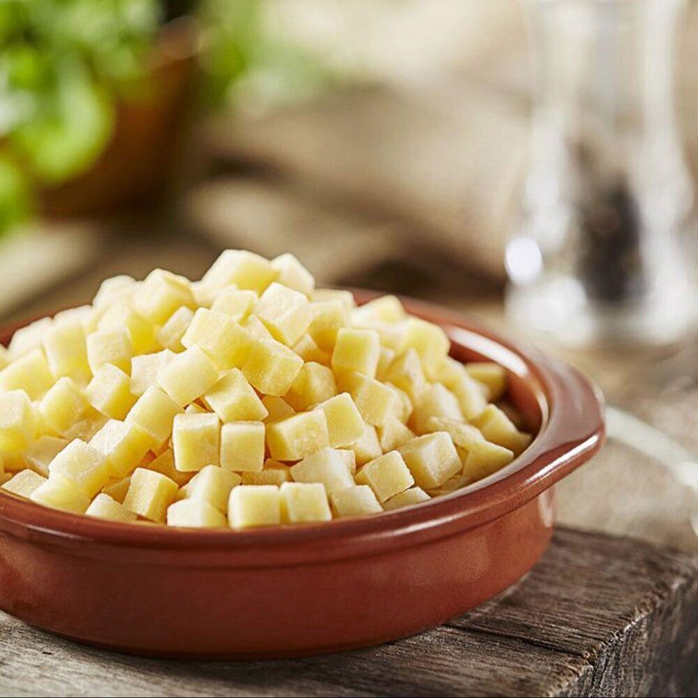 Greens Diced Swede 1kg ผักใบเขียวหั่นเต๋า 1 กิโลกรัม