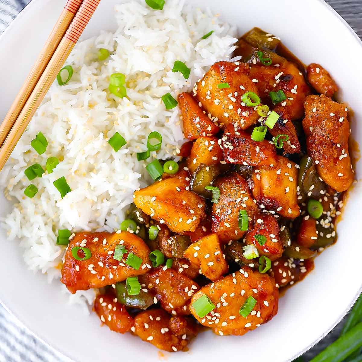 Iceland Sweet and Sour Chicken with Rice 400g ไอซ์แลนด์ ข้าวไก่เปรี้ยวหวาน 400 กรัม