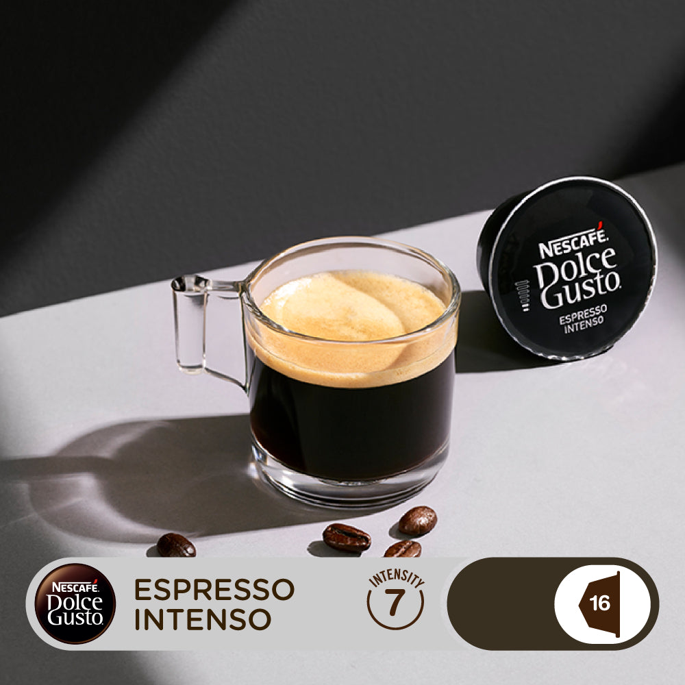 Nescafe Dolce Gusto Espresso Intenso Coffee 16 Pods 112g