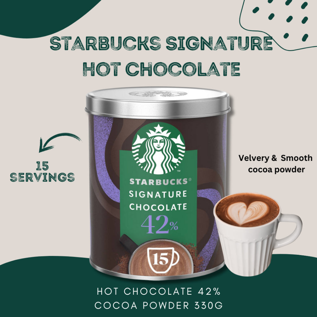 Starbucks Signature 42% Cocoa Hot Chocolate Powder 330g