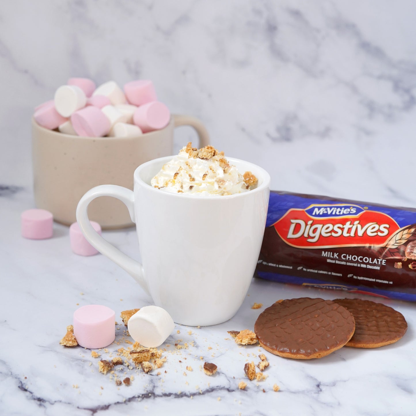 [BestBefore-06Dec2025] McVitie's Milk Chocolate Digestives Twin Pack 2 x 316g