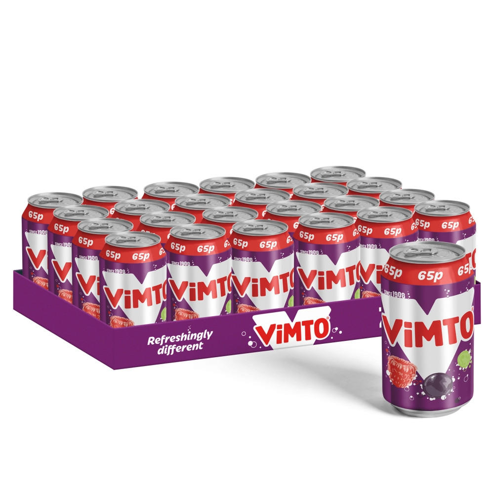 Vimto Fizzy Original Cans 330ml วิมโต้ ฟิซซี่ ออริจินัล – กระป๋อง 330 มล.