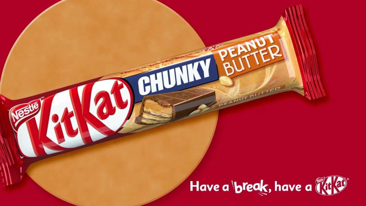 [BestBefore-31Dec2025] Kit Kat Chunky Peanut Butter Multipack 4 x 34g