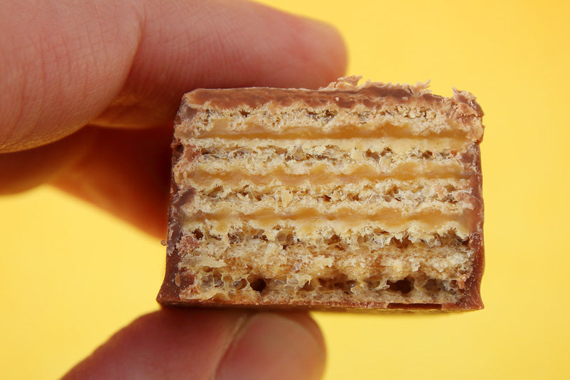 Tunnock's Milk Chocolate Coated Caramel Wafer Biscuit 30g [4 X 30g] 120g