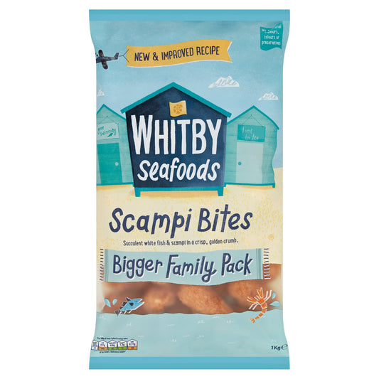 Whitby Seafoods Breaded Scampi 810g