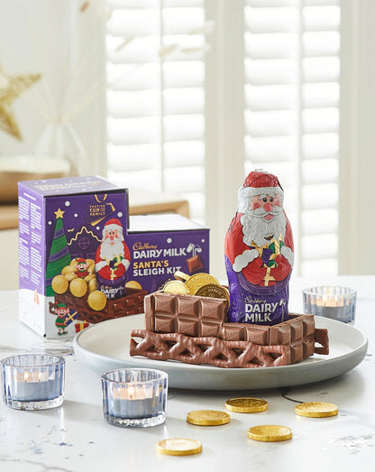 Cadbury Dairy Milk Large Chocolate Hollow Santa 100g แคดเบอรี แดรี่ มิลค์ ช็อกโกแลต ฮอลโลว์ ซานต้าขนาดใหญ่ 100 กรัม