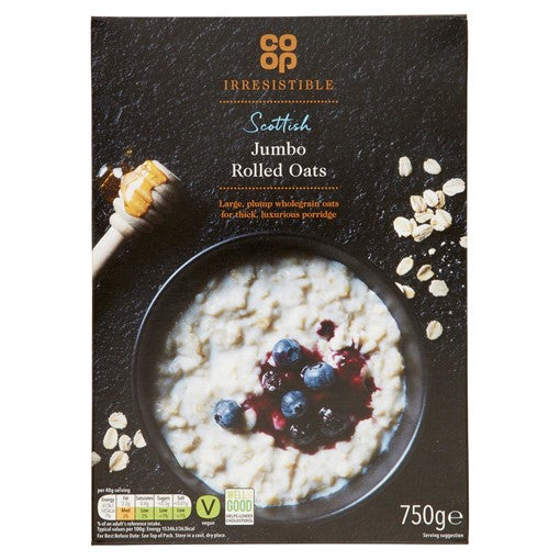 Co Op Scottish Jumbo Rolled Oats 750g