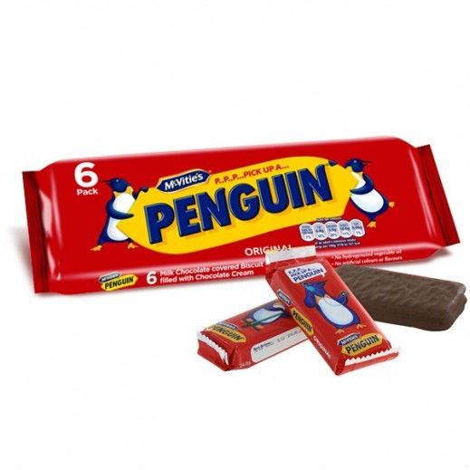 [BestBefore-15Nov2025] McVities Penguin Milk Chocolate 6pk 147.6g