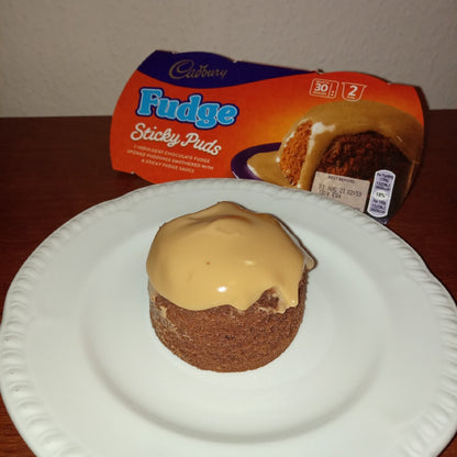 Cadbury Fudge Sticky puds 95g  แคดเบอรี่ ฟัดจ์พุดดิ้งเหนียวๆ 95กรัม