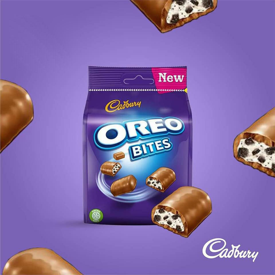 Cadbury Oreo Bites110g แคดเบอรี โอรีโอ ไบท์ 110 กรัม