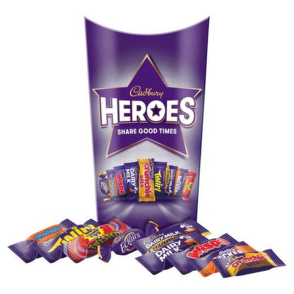 Cadbury Heroes Chocolate Carton 290g แคดเบอรี ช็อกโกแลตนม ฮีโร่ 290 กรัม