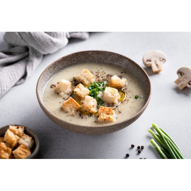 Batchelors Cream of Mushroom Instant Soup with Croutons 99g ซุปกึ่งสำเร็จรูปผสมหัวหอมและขนมปังกรอบ 99กรัม