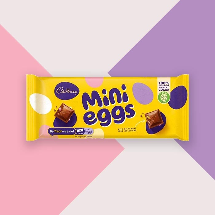 [BestBefore-31Jul2025] Cadbury Mini Eggs Chocolate Bar 110g