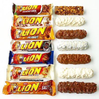 Nestle Lion Breakfast Cereal Bars [6 x 25g] 150g เนสท์เล่ ไลส์ออน อาหารเช้าซีเรียลบาร์