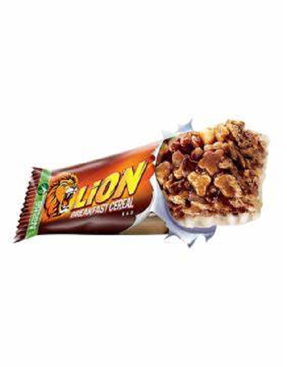 Nestle Lion Breakfast Cereal Bars [6 x 25g] 150g เนสท์เล่ ไลส์ออน อาหารเช้าซีเรียลบาร์