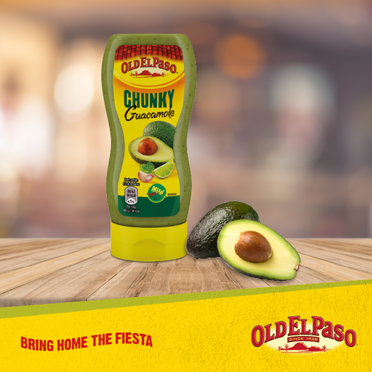 Old El Paso Chunky Guacamole Mild 240g