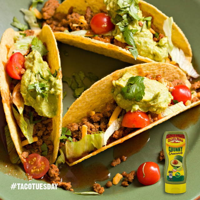 Old El Paso Chunky Guacamole Mild 240g