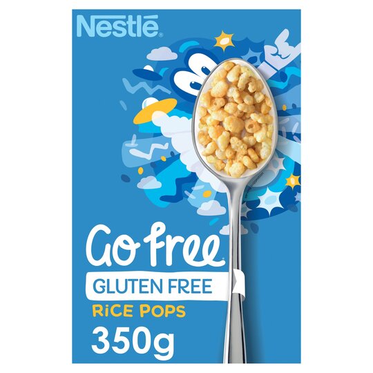 Nestle Gofree Gluten Free Rice Pops 350G เนสท์เล่ โกฟรี ข้าวป๊อปปลอดกลูเตน 350 กรัม